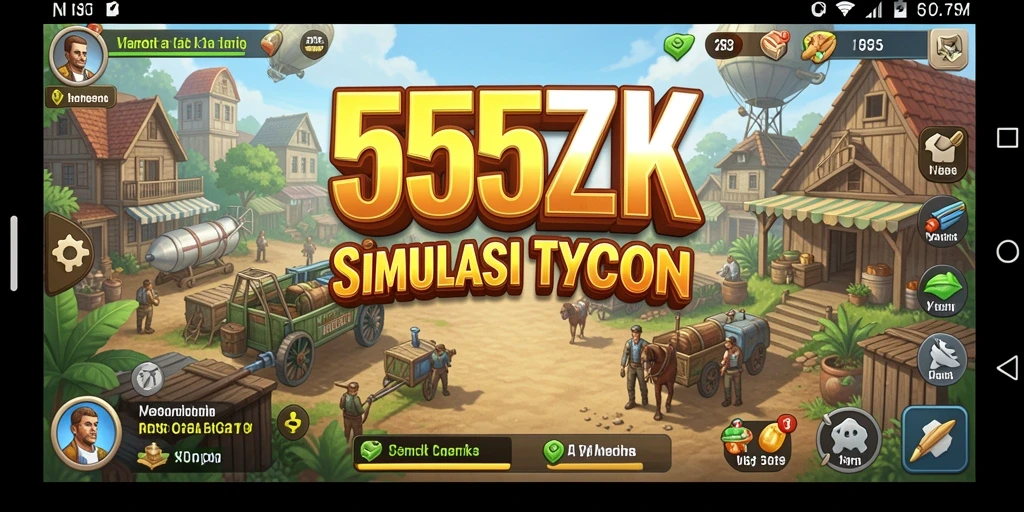 Gambaran menarik gameplay Tycoon di 555ZK.