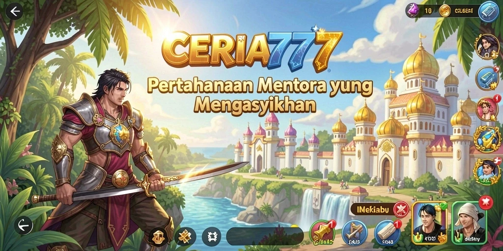 Gameplay menara pertahanan yang strategis dan mendebarkan.