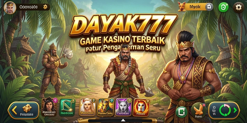 Tampilan gameplay menarik di DAYAK777 dengan grafis yang menakjubkan.