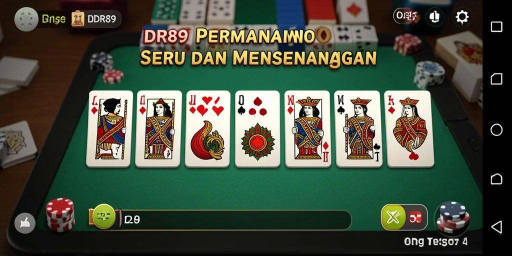 Screenshot menampilkan gameplay domino yang menarik dan kompetitif.