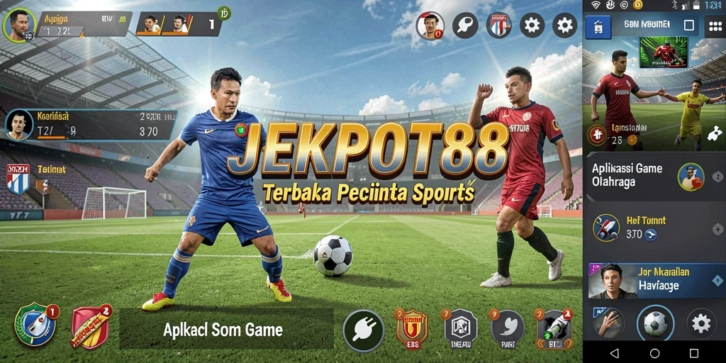 Tampilan menarik dari gameplay JEKPOT88 dengan berbagai pilihan olahraga.