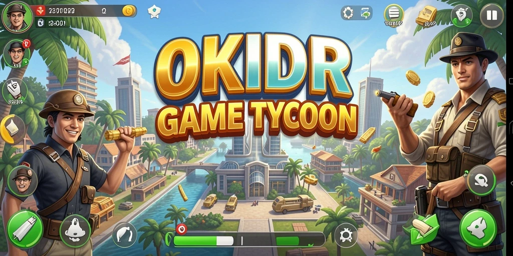 Tampilan gameplay OKIDR yang menarik dan interaktif.