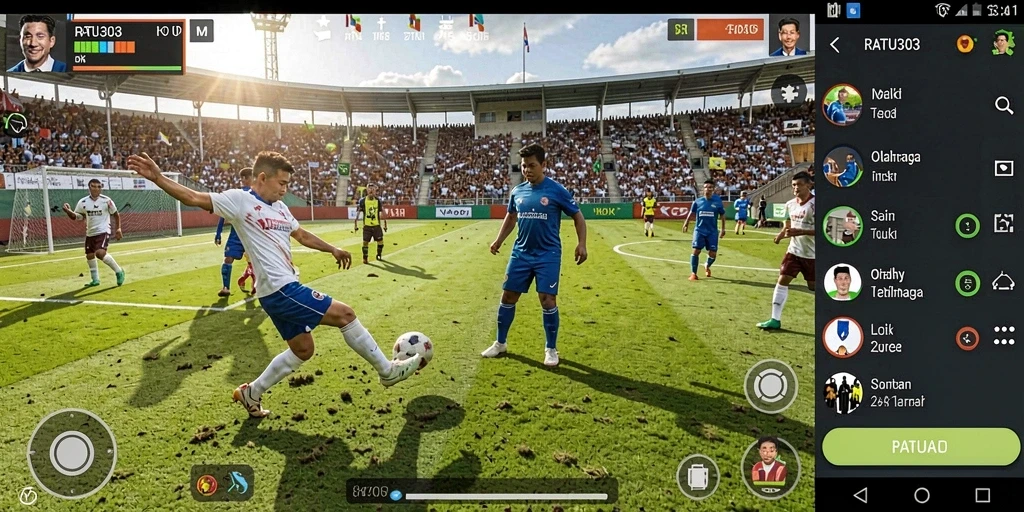 Tampilan gameplay menarik dari RATU303 yang memacu adrenalin.