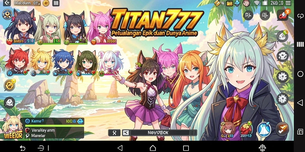 Menampilkan aksi seru dan karakter Anime yang ikonik.