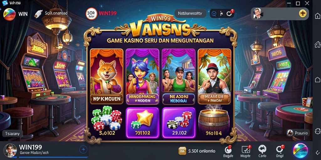Tampilan gameplay yang mengasyikkan di <strong>WIN199</strong>, memberikan pengalaman Kasino terbaik.